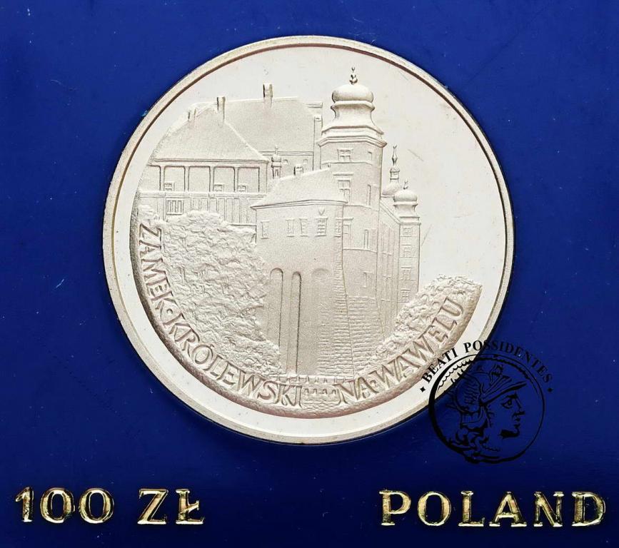 Polska PRL 100 złotych 1977 Wawel st. L