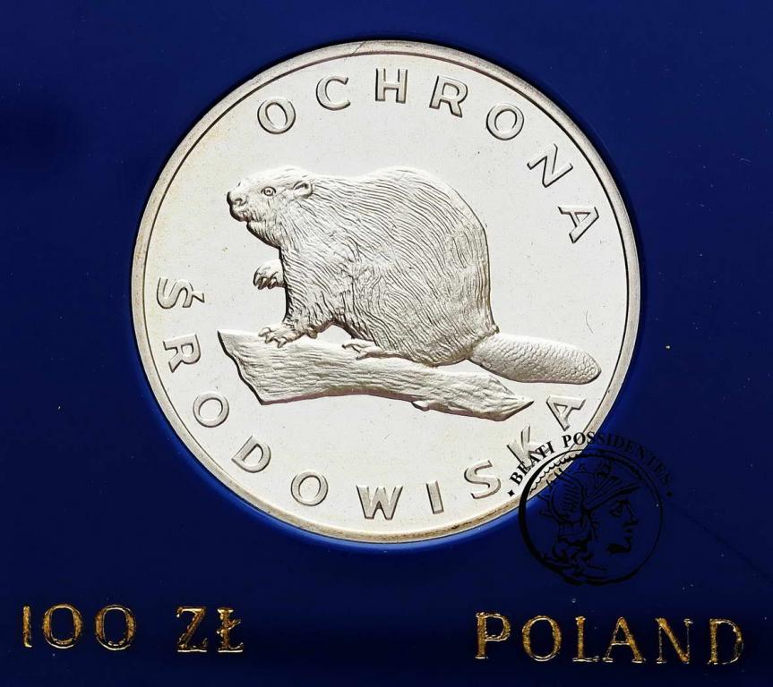 Polska PRL 100 złotych 1978 Bóbr st. L