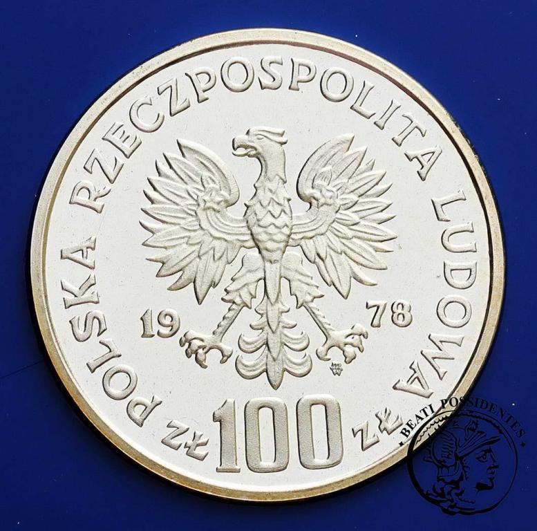 Polska PRL 100 złotych 1978 Bóbr st. L