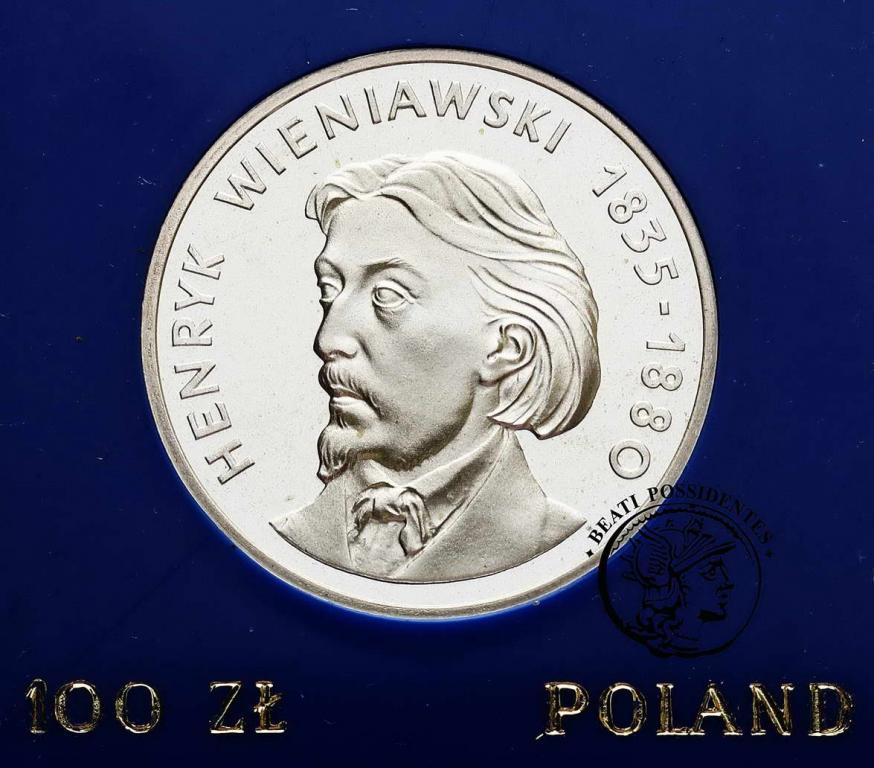 Polska PRL 100 złotych 1979 Henryk Wieniawski st.L