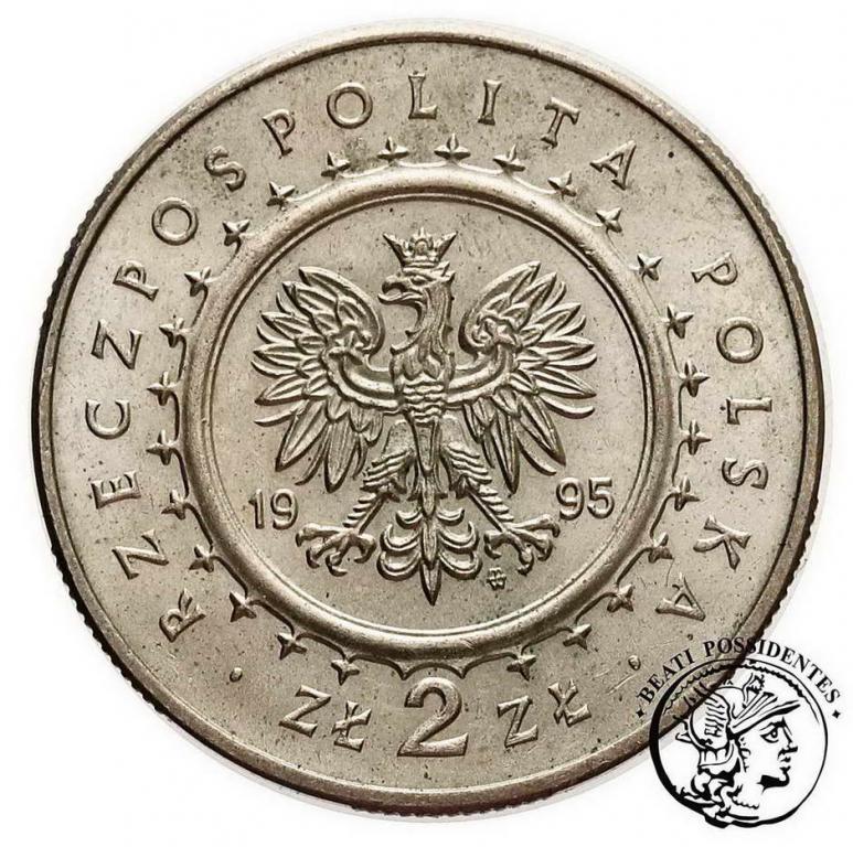 III RP 2 złote 1995 Łazienki st.2+