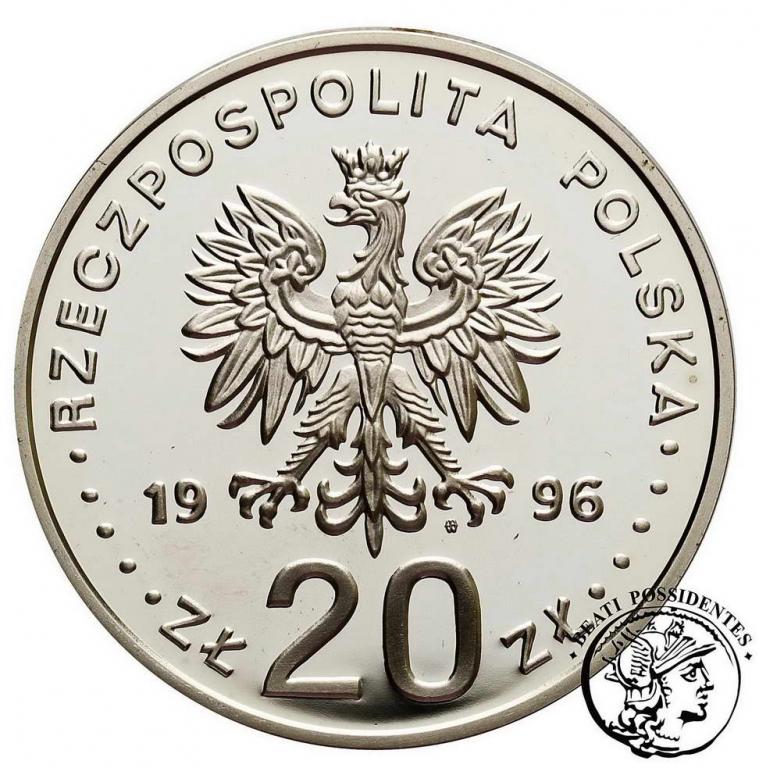 20 zł 1996 IV wieki stołeczności Warszawy st.L-