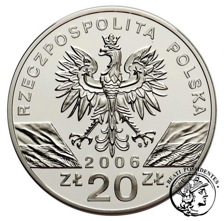 Polska III RP 20 złotych 2006 Świstak st. L