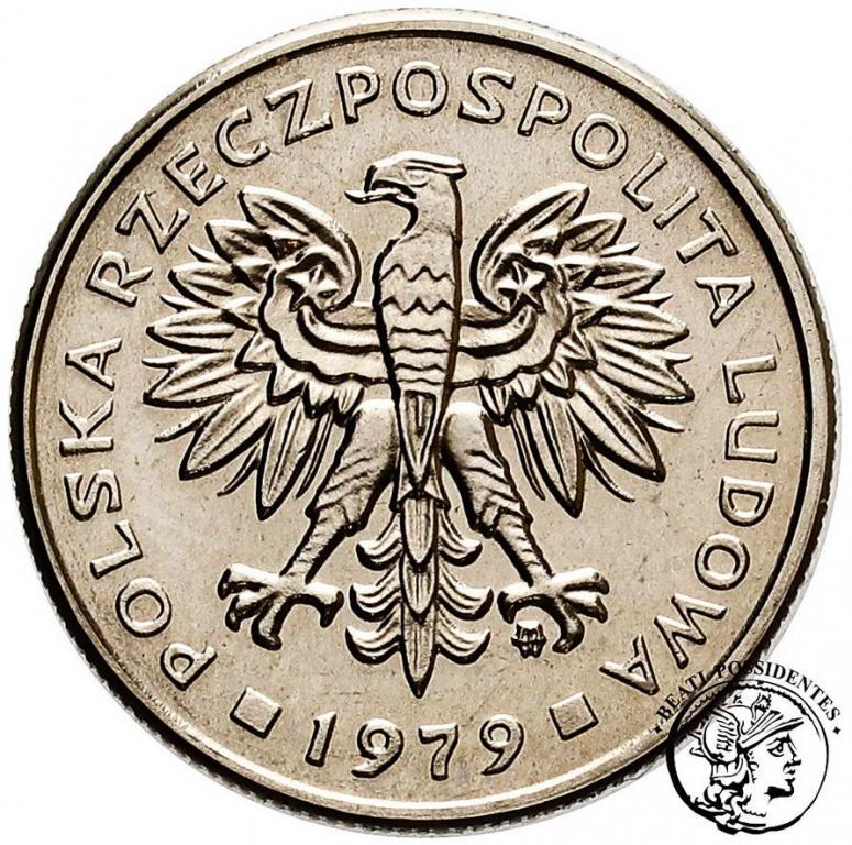 Polska PRL PRÓBA Nikiel 2 złote 1979 st.L