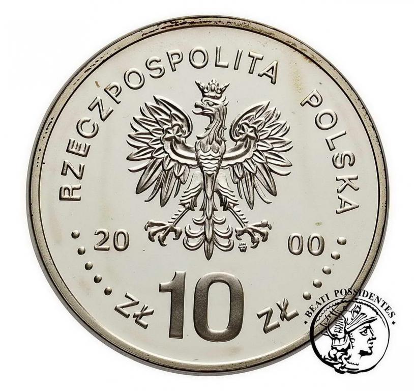III RP 10 złotych 2000 Jan II Kazimierz półp. st.L