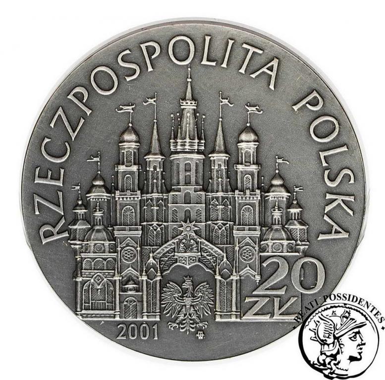 Polska III RP 20 złotych 2001 Kolędnicy st.1