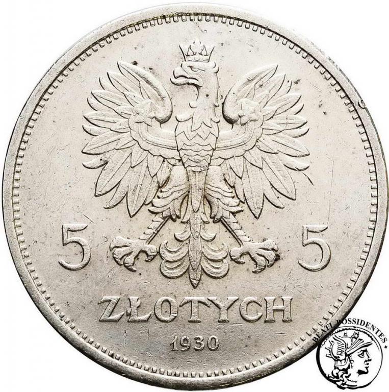Polska 5 złotych 1928 Sztandar st. 3