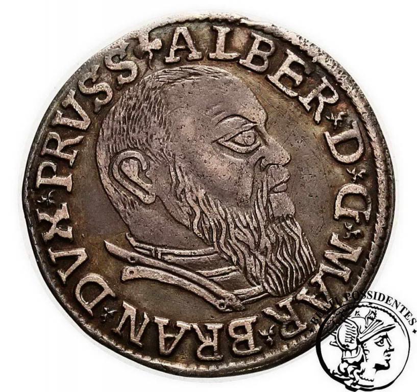 Polska Albrecht trojak lenny pruski 1541 st.2-