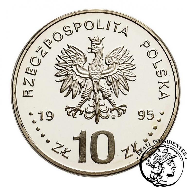 Polska III RP 10 złotych 1995 Ateny Atlanta st.L