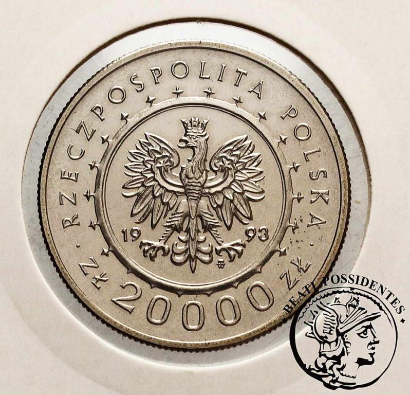 Polska III RP 20 000 złotych 1993 Łańcut st.1-
