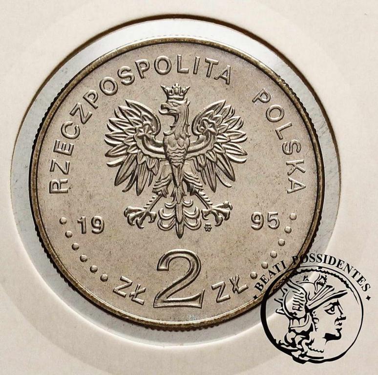 Polska III RP 2 złote 1995 Ateny zapaśnicy st.1-