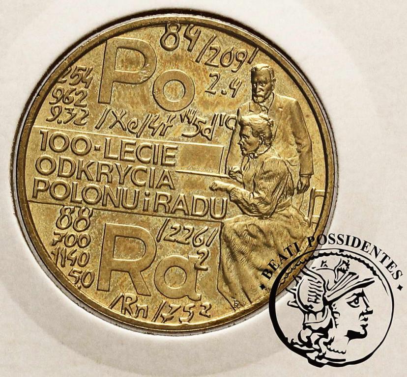 Polska III RP 2 złote 1998 Polon i Rad st.1-