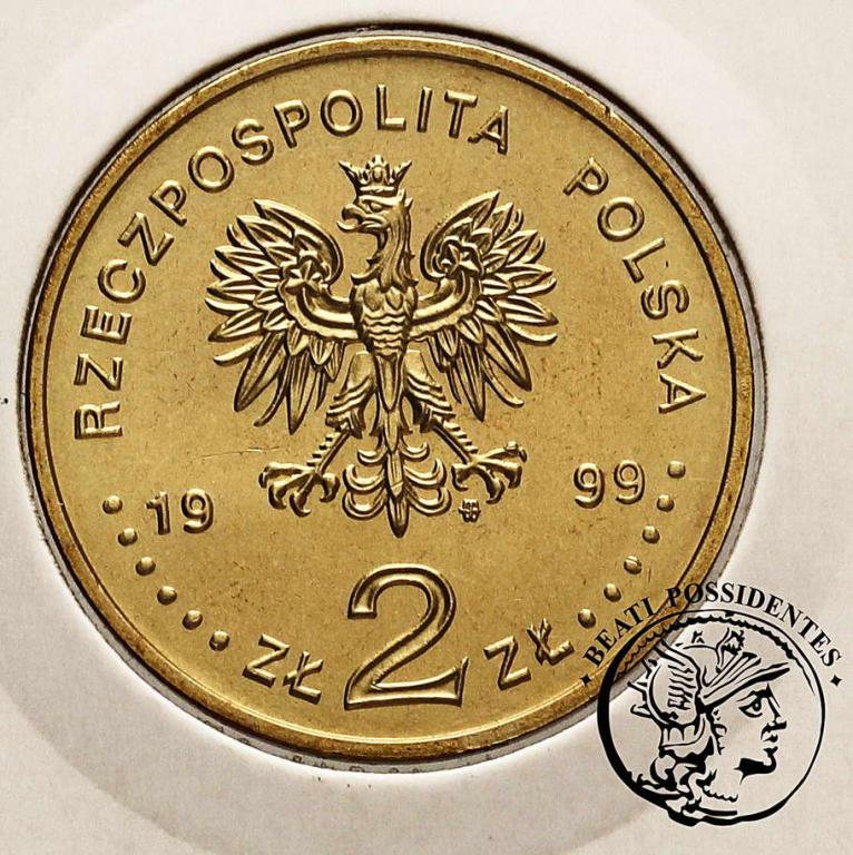 Polska III RP 2 złote 1999 NATO st.1-