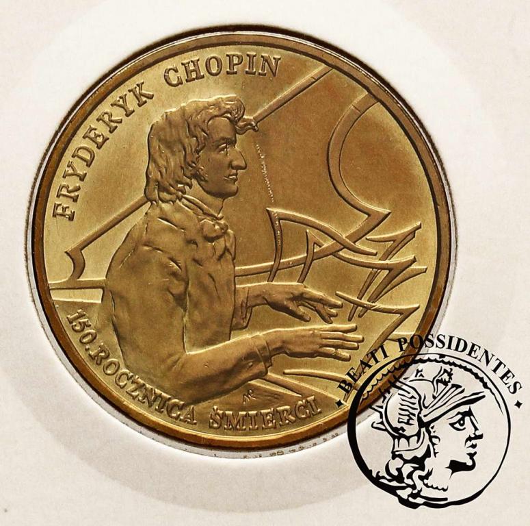 Polska III RP 2 złote 1999 Fryderyk Chopin st.1-
