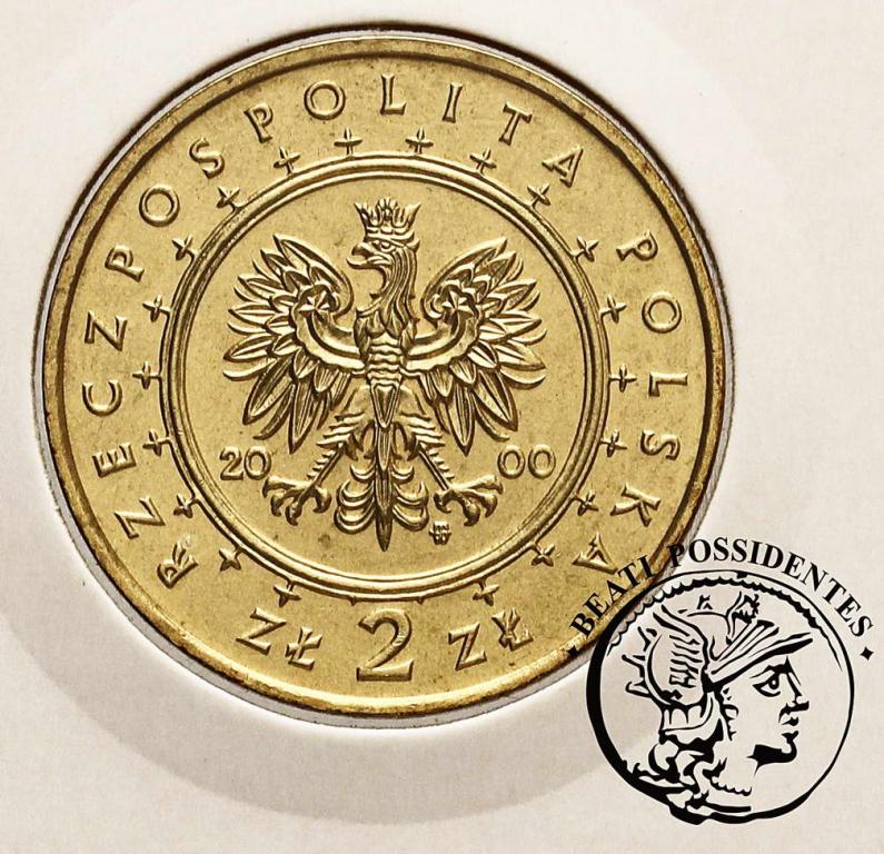 Polska III RP 2 złote Pałac z Wilanowie 2000 st.1-