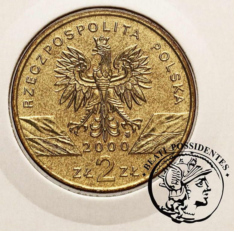Polska III RP 2 złote Dudek 2000 st.1-