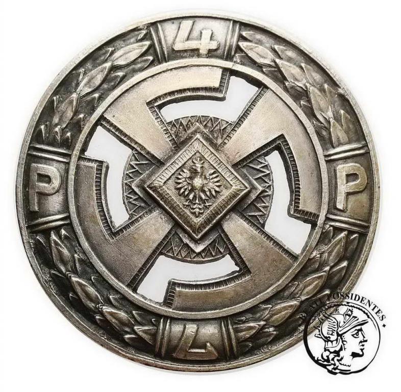 Odznaka  4 Pułk Piechoty Legionów