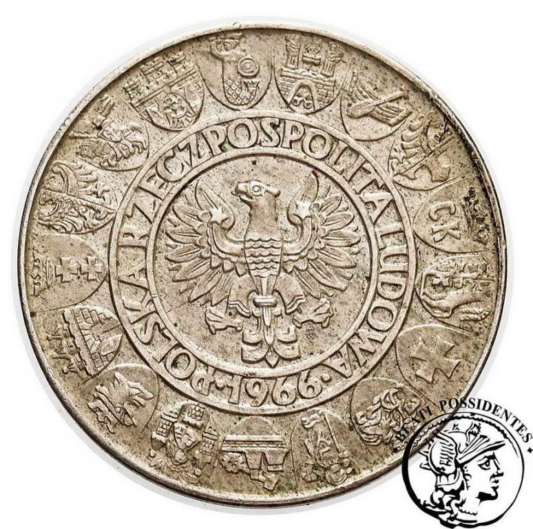 PRL 100 złotych 1966 Millenium st. 3+