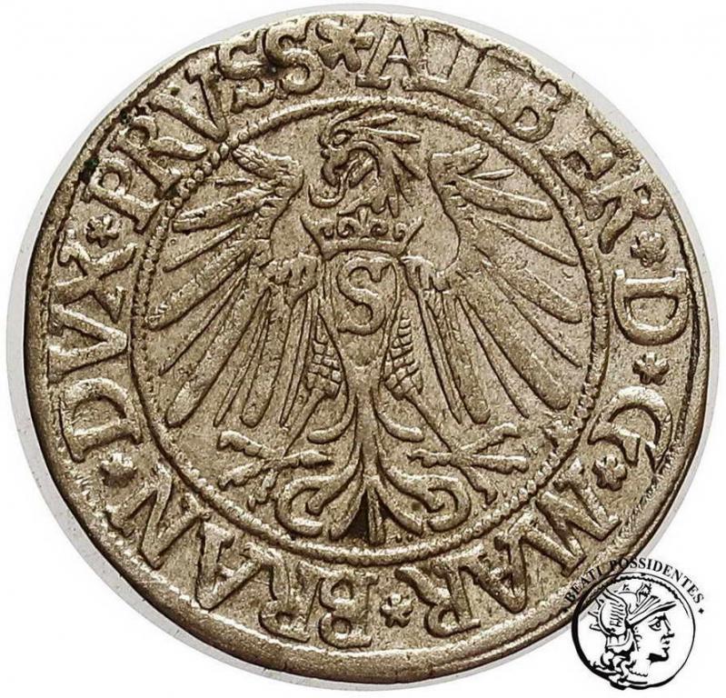 Polska Albrecht grosz pruski 1538 st.2-