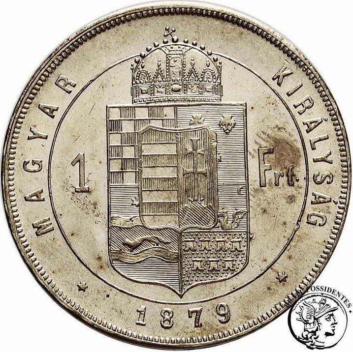 Węgry 1 Forint 1879 st.1-