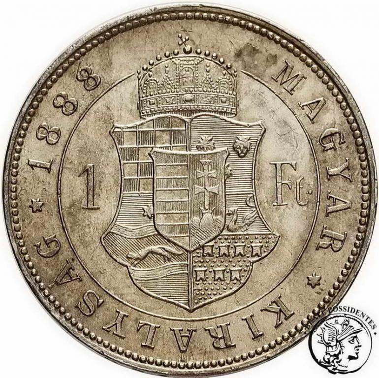 Węgry 1 Forint 1888 st.2-