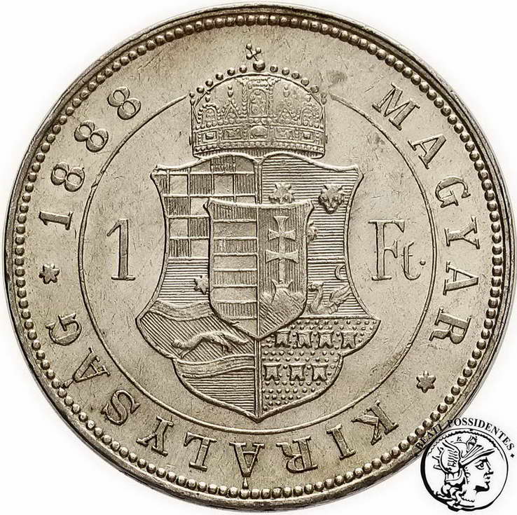Węgry 1 Forint 1888 st.2