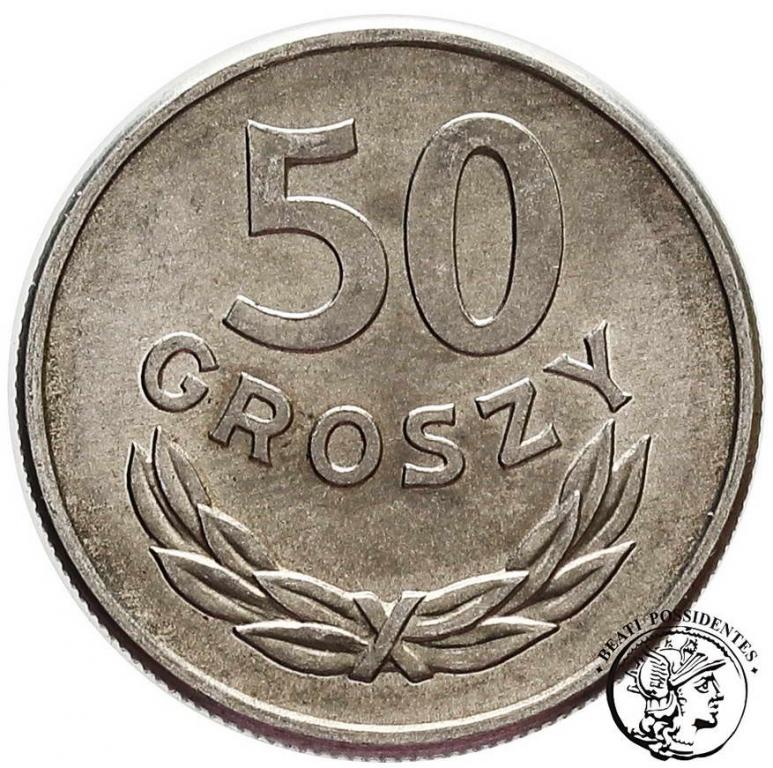 Polska PRL 50 groszy 1965 st.1