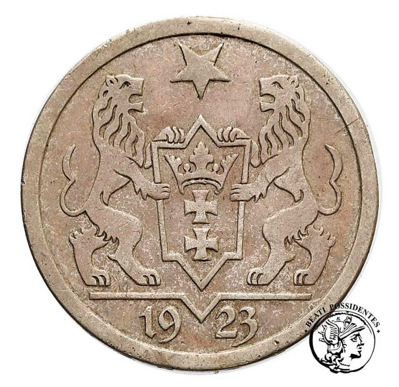 Wolne Miasto Gdańsk 2 Guldeny 1923 st. 2-