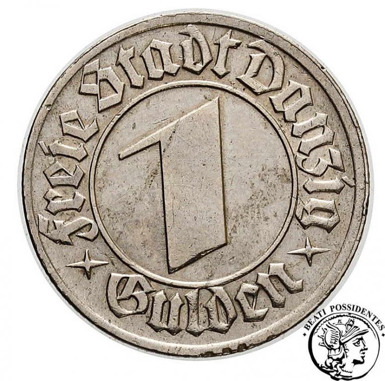 Polska W. M. Gdańsk 1 Gulden 1932 st.3