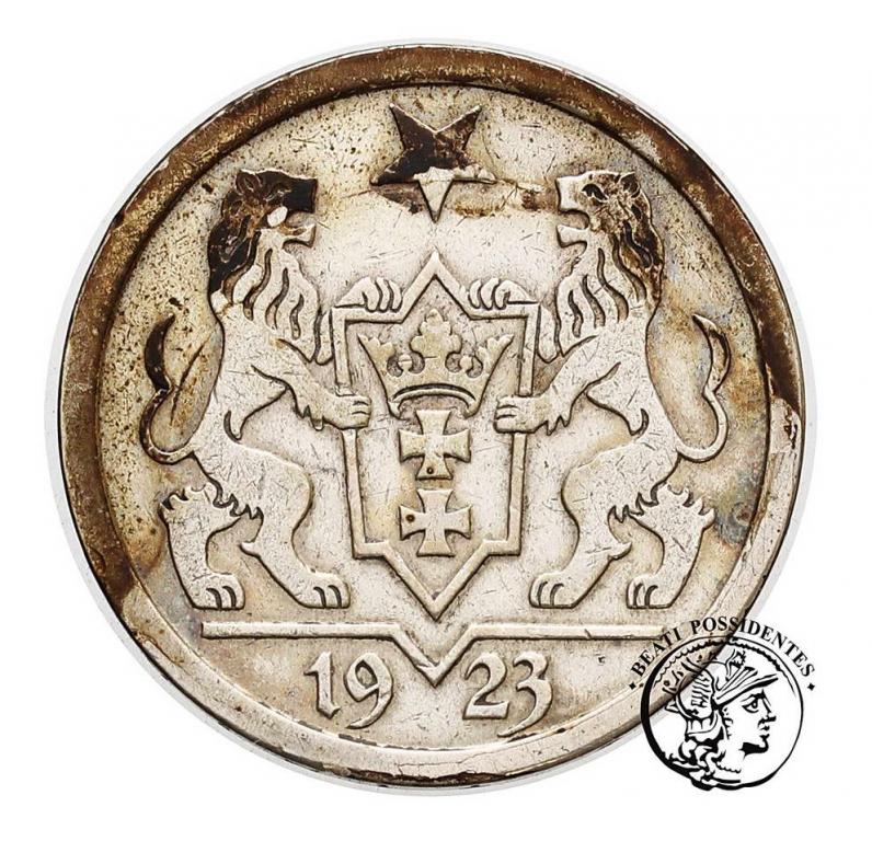 Polska W. M. Gdańsk 2 Guldeny 1923 st.3