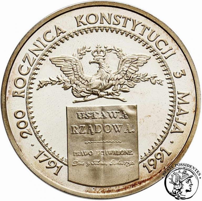 Polska 200 000 zł 1991 Konstytucja 3 Maja st. L-