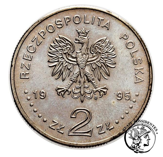 Polska III RP 2 złote 1995 Atlanta Zapaśnicy st. 2