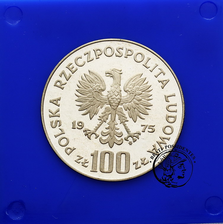 Polska PRL 100 złotych 1975 Zamek Królewski st. L-