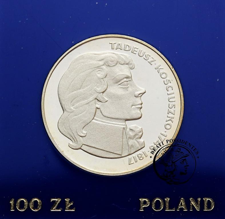 Polska PRL 100 złotych 1976 Kościuszko st. L-