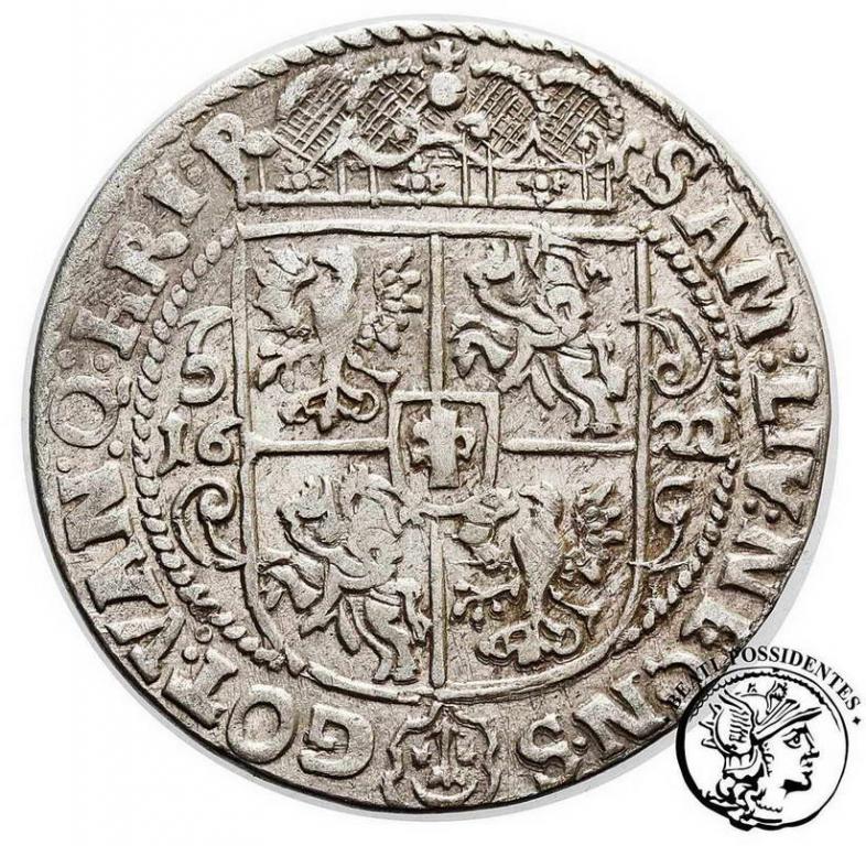 Polska Zygmunt III Waza ort kor 1622 Bydgoszcz s3+