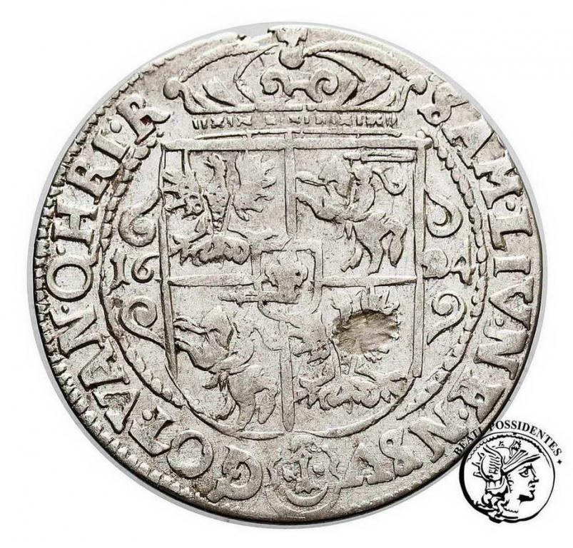 Polska Zygmunt III Waza ort kor 1624 Bydgoszcz st3