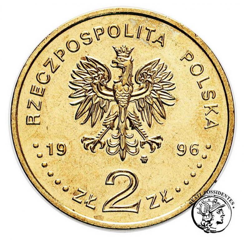 Polska 2 złote 1996 Zygmunt II August st. 1-