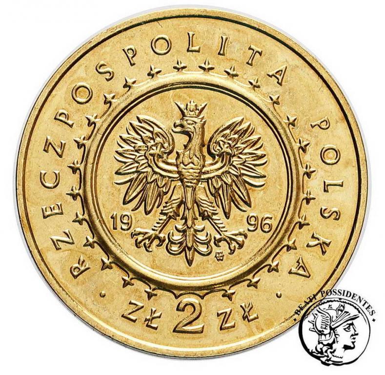 Polska 2 złote 1996 Lidzbark Warmiński st. 1-