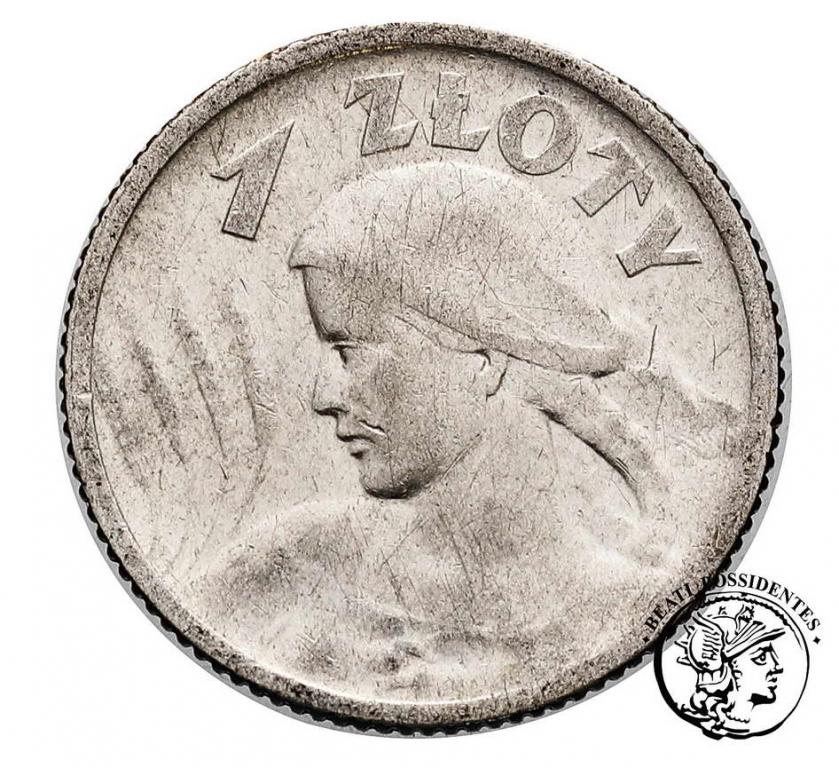 Polska 1 złoty 1924 st. 3+