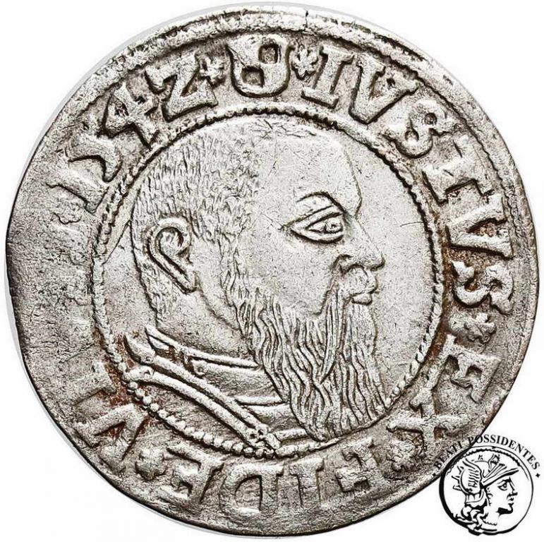 Polska Albrecht grosz pruski 1542 st. 3+
