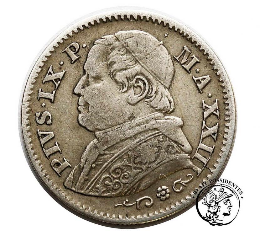 Watykan 10 soldi 1869 An XXIII Pius XI st.3
