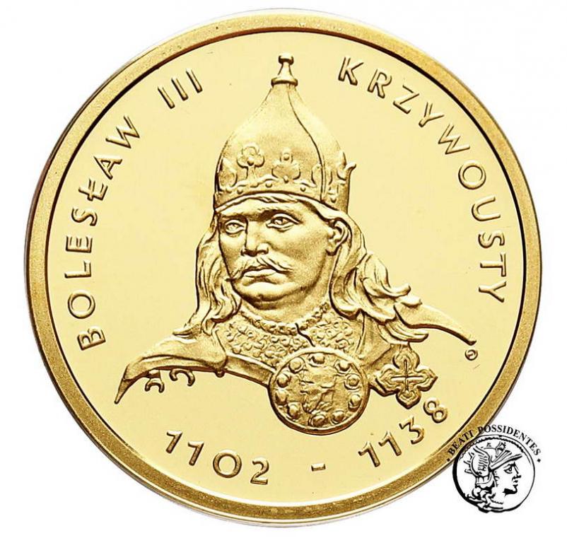 III RP 100 złotych 2001 Bolesław Krzywousty st. L