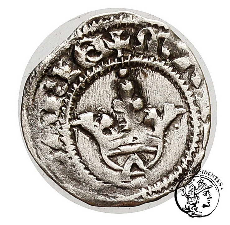 Węgry średniowiecze denar Maria st. 3