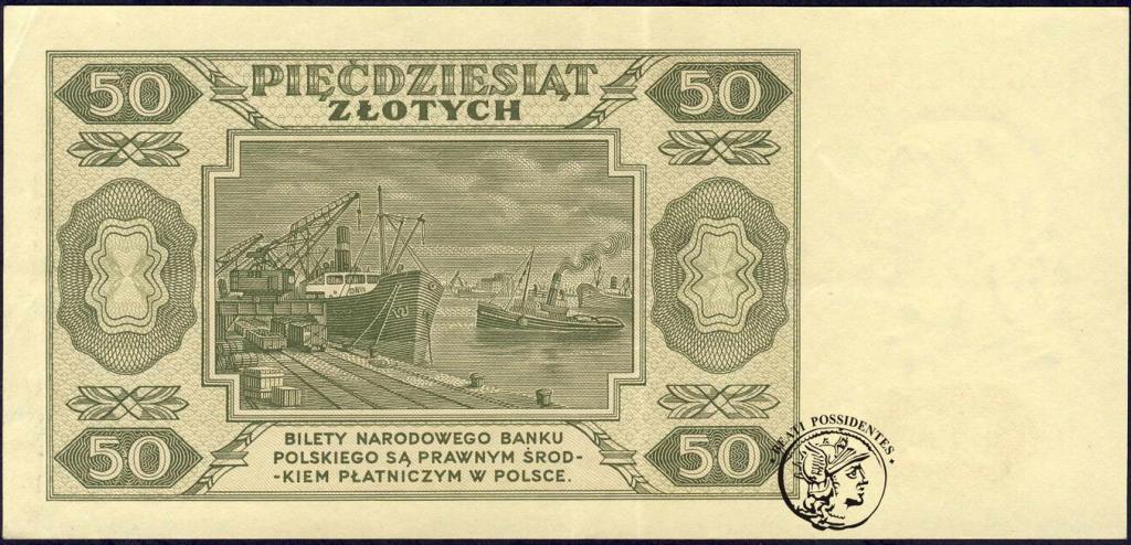 Polska 50 złotych 1948 CG st. 2-