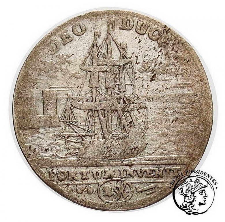 Polska August II Mocny dwa grosze 1717 st. 3-
