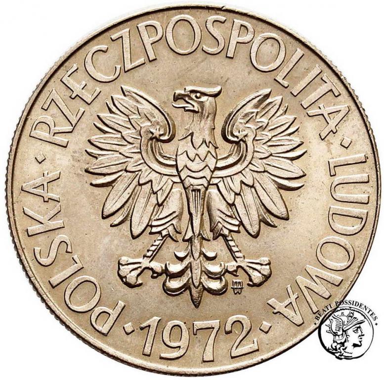 Polska PRL 10 zł 1972 Kościuszko st. 1-