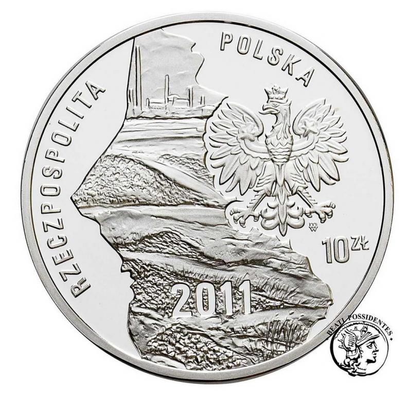 III RP 10 złotych 2011 Powstania Śląskie st. L