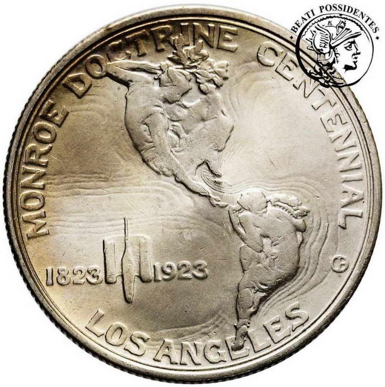 USA 1/2 dolara 1923 S Monroe doctrine st.1