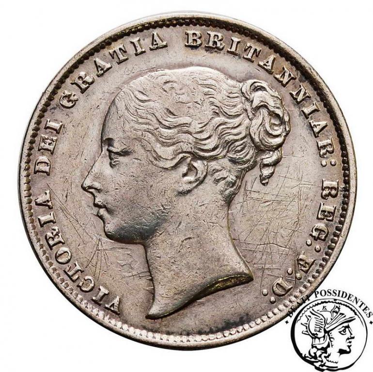 Wielka Brytania 1 shilling 1866 st.3