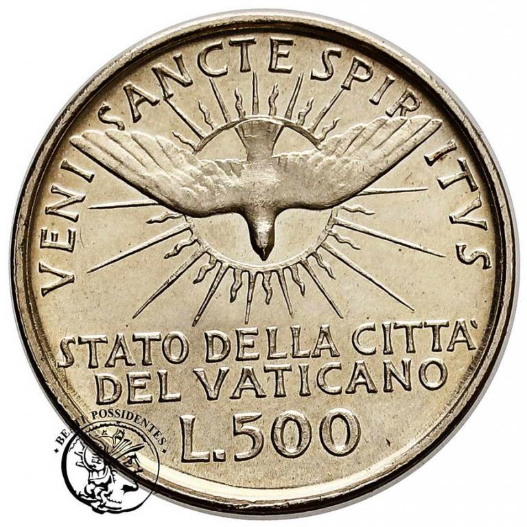 Watykan 500 Lire 1963 sade vacante st.1